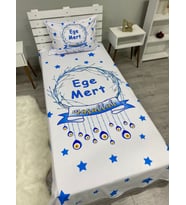 Maşallah isimli yatak örtüsü takımı