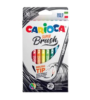 Carioca Super Brush Keçeli Kalem 10'Lu 42937