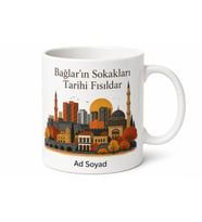 Bağlar'ın Modern Şehir Dokusu Diyarbakır Hatırası Kupa Bardak Hediye