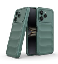 Tecno Spark 40 Uyumlu Kılıf Esnek TPU Oyuklu Arka Yüzey Tasarımlı Zore Etnik Silikon Kapak