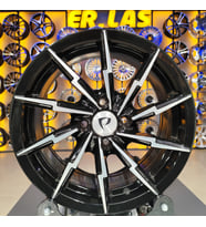 4 Adet BK-5033 6.5*15 4*100 ET35 73.1 BLCAK MACK JANT (Takım)