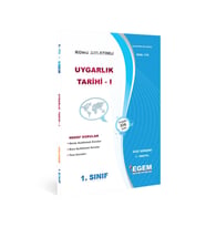 Egem Yayınları AÖF 1. Sınıf Uygarlık Tarihi-I Güz Dönemi 1. Yarıyıl Konu Anlatımlı Soru Bankası (Çok Renkli)