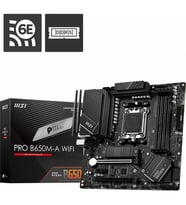 Msı Mb Pro B650M-A Wifi Am5 Ddr5 6400Mhz(Oc) Hdmı Dp M.2 Usb3.2 2.5G Lan Wifi 6E Matx Anakart