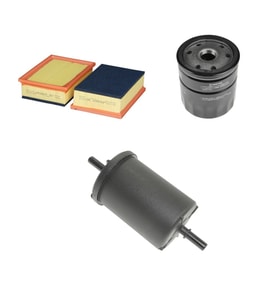 Bosch Filtre Bakım Seti Citroen C4 2.0 180 Beygir Benzinli 2005-2011 Hava + Yağ f. + Yakıt Filtre Bosch