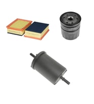 Bosch Filtre Bakım Seti Citroen C4 2.0 180 Beygir Benzinli 2005-2011 Hava + Yağ f. + Yakıt Filtre Bosch