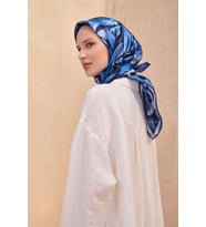 86 Belli Twill İpek Eşarp 4107D
