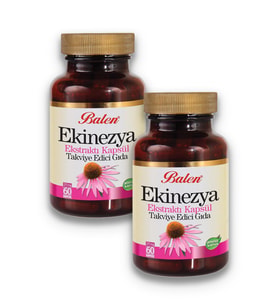 Balen Ekinezya Ekstraktı - Vitamin C 375 mg 2 x 60 Kapsül