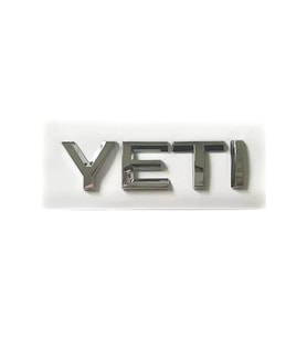SKODA YETI UYUMLU BAGAJ YAZISI KROM 2013 - 2018