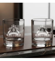 Sevgiliye Özel Hediyelik 2’li Lowland Scotch Kişiye Özel Viski Bardağı Seti