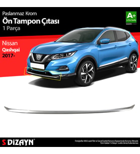 Nissan Qashqai Krom Ön Tampon Çıtası 2017-2021