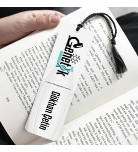 İsme Özel Genetik Mühendisi Kitap Ayracı
