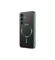 Samsung Galaxy S24 Uyumlu Kılıf Kamera Korumalı M-safe Wireless Şarj Özellikli Zore Demre Kapak
