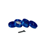 Çok Katmanlı Paslanmaz Çelik Baharat Öğütücü, Mavi, 63mm