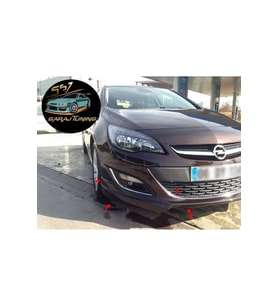 OPEL ASTRA J MAKYAJLI KASA ÖN TAMPON EKİ FİBERGLASS BOYASIZ