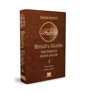 Kitap Kalbi Yayıncılık Riyazüs Salihin Tercümesi Kelime Manalı 3.Cilt