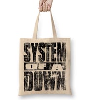 Sistem of a Down Bez Çanta Uzun Saplı