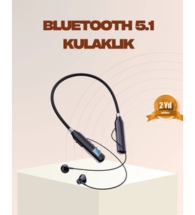 Bluetooth 5.1 Kablosuz Kulaklık – Net Ses ve Güçlü Bağlantı