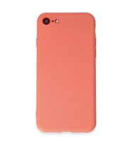 Apple iPhone 7 Kılıf First Silikon - Turuncu