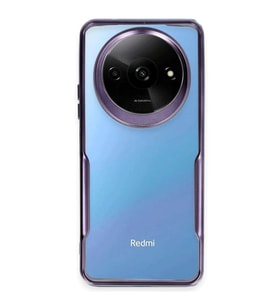 Xiaomi Redmi A3 4g Kılıf Boyi Silikon Kapak - Derin Mor