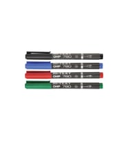 Hi-Text Asetat Kalemi Permanent S Seri 4 Renk 780S4PVC (Karışık)
