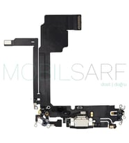 APPLE İPHONE 15 PRO MAX ŞARJ SOKETİ FİLMİ FLEX (SİYAH)