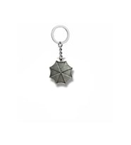 Geometrik Sekiz Köşeli Yıldız Metal Anahtarlık – Unisex Modern Aksesuar