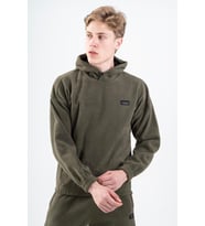 Maraton Comfort Erkek Kapüşonlu Açık Haki- Sweatshirt