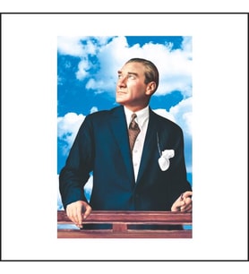 Atatürk Posteri - 2-200*300 cm