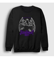 Presmono Unisex Siyah Logo Wwe Güreş The Judgment Day Sweatshirt 511641tt
