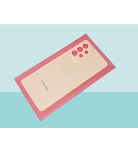 Tkgz - Samsung Galaxy A53 Arka Kapak Batarya Kapağı - PEMBE