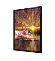 Balerin Çerçeveli Mdf Tablo