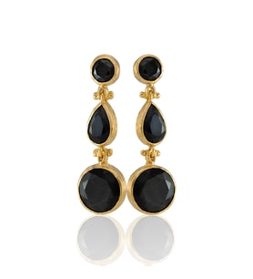 Kadir Jewellery 22 Ayar Altın Kaplama Vintage Küpe -El İşçiliği Ve Hipoalerjenik Küpe