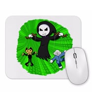 Toddyn Bendy Sans Puppet Green Mouse Pad