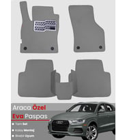 AUDİ Q3 (2011-2018) Uyumlu EVA Paspas Tam Set–Araca Özel,Su Geçirmez,Hızlı ve Kolay Montaj