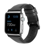 Apple Watch Ultra 49mm Uyumlu Kordon Luxury Leather Deri Strap Kayış (Model 6)