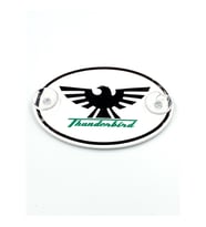 Etiketçilere Özel Oval Thunderbird Cam Süsü Pleksi Vantuzlu Arma (552067336)