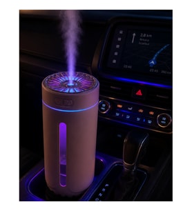 300 ml Şarjlı Hava Nemlendirici ve Aroma Difüzörü – RGB Işıklı, 800 mAh, Type-C