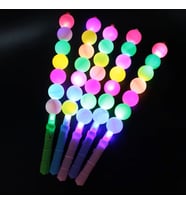 1 ADET 44 CM LED IŞIKLI DONDURMA ÇUBUK YILBAŞI PARTİ IŞIKLARI RENKLİ MAKARON IŞIK TOP IŞIKLI ÇUBUK