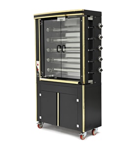 Empero EMP.PLS.5EG Plus Gold Piliç Kızartma Makinesi Gazlı 30 Piliç Kapasiteli - LPGli