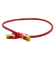 DIGITUS CAT6A S-FTP PATCH CORD 0,50 MT RED (10'LU PAKET)