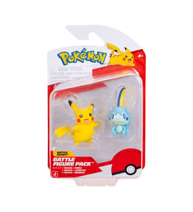 Pokemon Battle 2'li Figür Seti Pikachu ve Sobble PKW4077