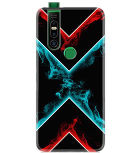 Infinix S5 Pro Kılıf Silikon Desen Smoke 1728