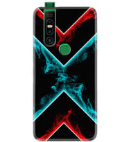 Infinix S5 Pro Kılıf Silikon Desen Smoke 1728