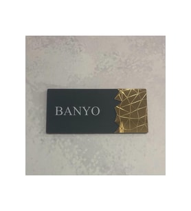 Dekoratif Aynalı Kapı Tabelası Pleksi- Banyo Tabelası