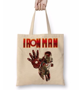 Iron Man 02 Bez Çanta Uzun Saplı