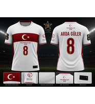 Arda Güler Türkiye Milli Takım Euro 2026 Fıfa World Cup Beyaz Yetişkin Forması
