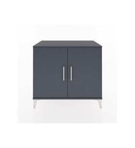 Hyperion Şifonyer 2 Raflı 2 Kapaklı 88x44x80 Antrasit-Antrasit
