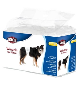 Trixie Erkek Köpek Çiş Külodu ve Pedi M-L 46-60cm 12Adet