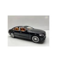 Metal Model Oyuncak Araba Mercedes S600 24 Cm Kaput Bagaj Açılır Çek Bırak Araç Sesli Işıklı Die Cast