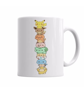 Turminha Pokemon Kupa Bardak Porselen